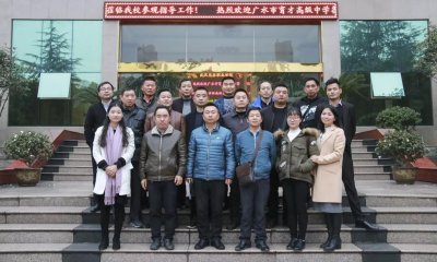 广水市育才高中领导、老师来必赢官网参观交流